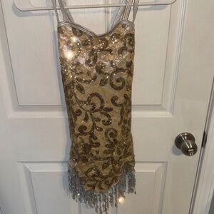 Silver and Gold Costume